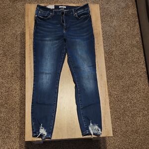 Classic Blue Skinny Jeans for Women